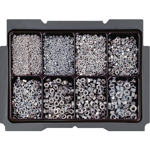 BTI Box 1 + Mutter DIN 934 Stahl verzinkt, BTI Box Mutter DIN 934 Stahl verzinkt, BTI Box 1 Mutter DIN 934 Stahl verzinkt, BTI Box 1 Muttern